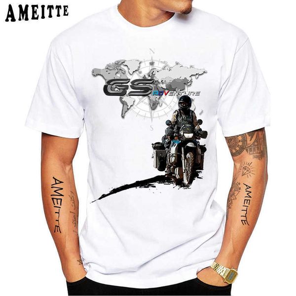 men's t-shirts i'am a gs overlander t-shirt ride adventure travel tshirt new summer men short sleeve white casual moto boy tees, White;black
men's t-shirts i'am a gs overlander t-shirt ride adventure travel tshirt new summer men short sleeve white casual moto boy tees, White;black