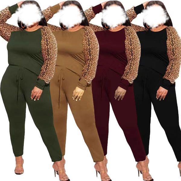 2023 spring sweatshirts large size women's clothing wholesale leopard suit casual suit, Black
2023 spring sweatshirts large size women's clothing wholesale leopard suit casual suit, Black