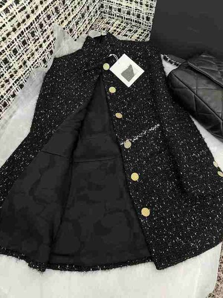 women's jackets designer chan new brand jacket ootd fashion temperament grade autumn winter long style tweed coat overcoat leisure wome, Black;brown
women's jackets designer chan new brand jacket ootd fashion temperament grade autumn winter long style tweed coat overcoat leisure wome, Black;brown