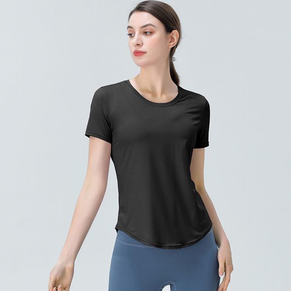new loose yoga suit solid color breathable sports t-shirt running fitness moisture wicking quick drying 02
new loose yoga suit solid color breathable sports t-shirt running fitness moisture wicking quick drying 02