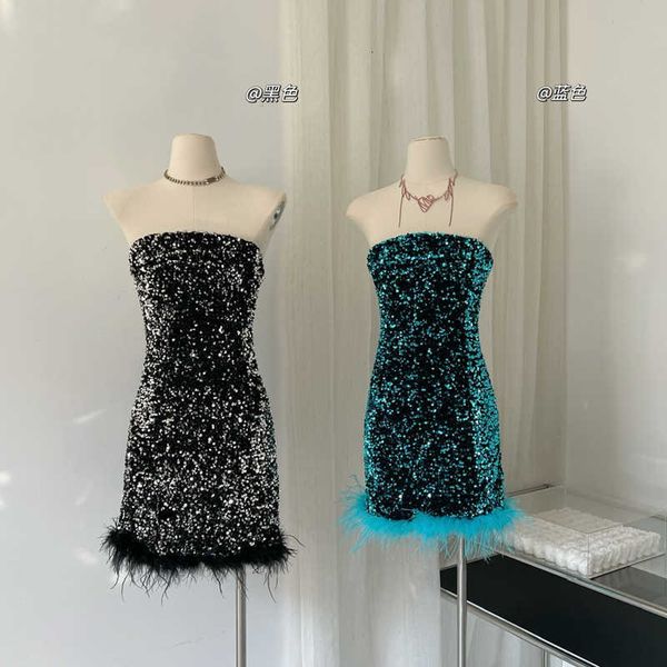 women beauty dress 2023 summer new y2k short suspender a-line skirt advanced sense fashion female sequin mini dress, Black
women beauty dress 2023 summer new y2k short suspender a-line skirt advanced sense fashion female sequin mini dress, Black