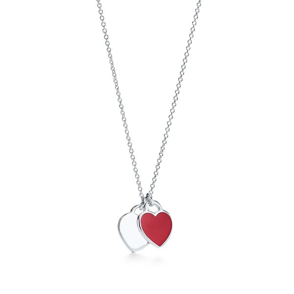 double love enamel chain necklaces fashion chain stainless steel necklace women necklace jewelry gift linka, Silver
double love enamel chain necklaces fashion chain stainless steel necklace women necklace jewelry gift linka, Silver