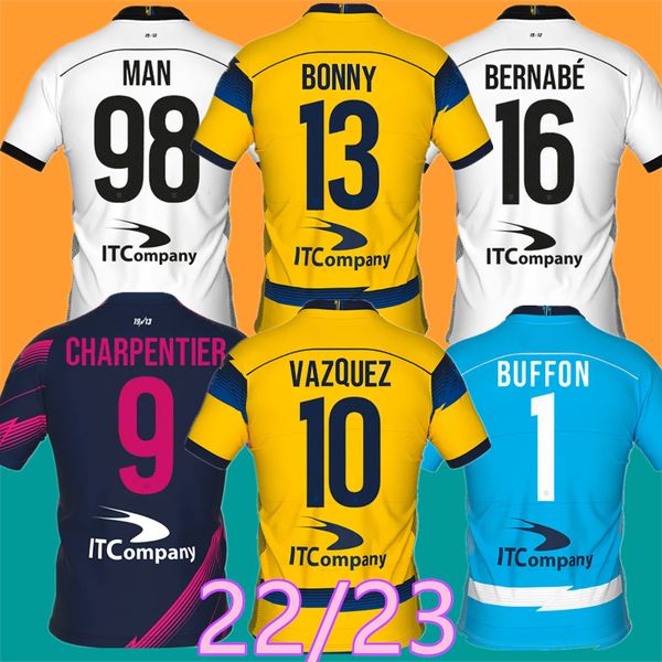 2022 2023 parma mens soccer jerseys man bernabe vazquez charpentier tutino bonny ansaldi delprato oosterwolde inglese 22 23 home away 3rd go, Black;yellow
2022 2023 parma mens soccer jerseys man bernabe vazquez charpentier tutino bonny ansaldi delprato oosterwolde inglese 22 23 home away 3rd go, Black;yellow