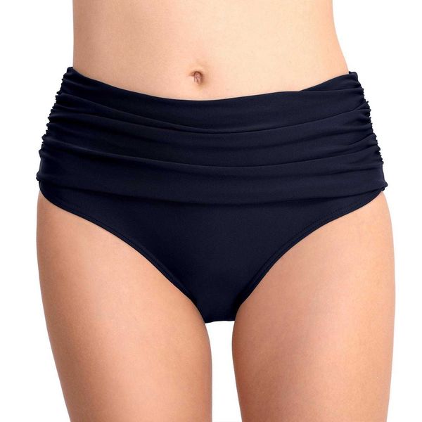 swimming trunks womens swimwear wholesale high waist elastic pleated for women, White;black
swimming trunks womens swimwear wholesale high waist elastic pleated for women, White;black