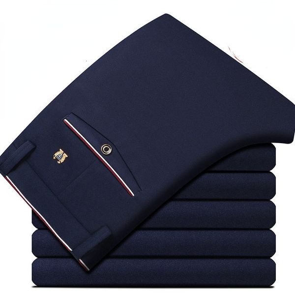 mens pants mens dress pants casual suit pants male pants slim fit business trousers korean high elastic plus size office man clothing blue 2, Black
mens pants mens dress pants casual suit pants male pants slim fit business trousers korean high elastic plus size office man clothing blue 2, Black