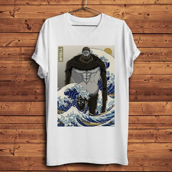 men's t-shirts ukiyoe great wave aot beast titan kemono no kyojin funny anime tshirt men new white casual short t shirt streetwear tee, White;black
men's t-shirts ukiyoe great wave aot beast titan kemono no kyojin funny anime tshirt men new white casual short t shirt streetwear tee, White;black