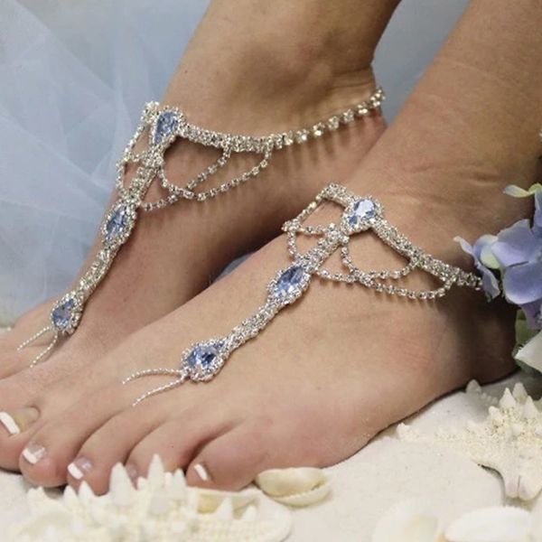 anklets stonefans 2pcs summer foot chain crystal toe for women fashion barefoot sandal bracelet boho jewelry 230216, Red;blue
anklets stonefans 2pcs summer foot chain crystal toe for women fashion barefoot sandal bracelet boho jewelry 230216, Red;blue