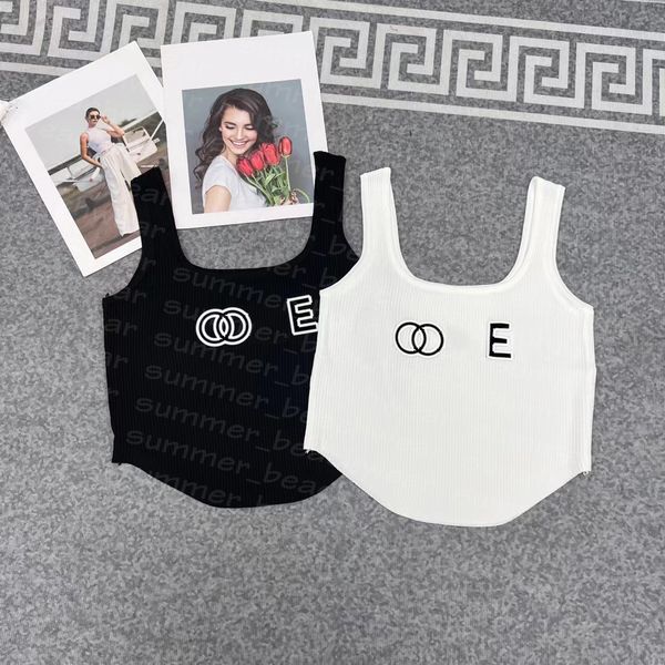 women u neck knits tee breathable sleeveless knits vest letter print vests sport yoga top, White
women u neck knits tee breathable sleeveless knits vest letter print vests sport yoga top, White
