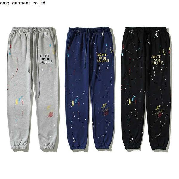 designer new men's fashion brand splash graffiti galery dept black hoodie men's women's loose pants
designer new men's fashion brand splash graffiti galery dept black hoodie men's women's loose pants