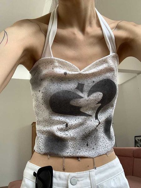 women's tanks camis y2k tank women tie dye heart printed vintage halter crop sleeveless tanks bodycon summer harajuku camisole vest j23, White
women's tanks camis y2k tank women tie dye heart printed vintage halter crop sleeveless tanks bodycon summer harajuku camisole vest j23, White