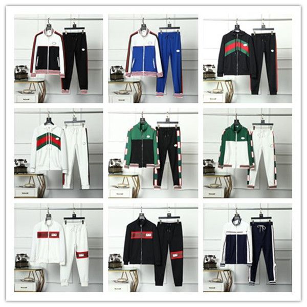 2023 spring designer tracksuit mens colpus letter side webbing stripe womens zipper stripe running suits patchwork pants jacket, Gray
2023 spring designer tracksuit mens colpus letter side webbing stripe womens zipper stripe running suits patchwork pants jacket, Gray