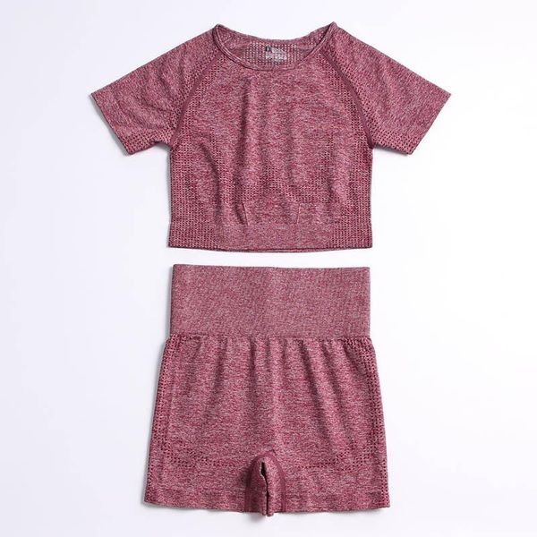 women short-sleeved shorts suit designer yoga outfits summer quick-dry gym exercise sports clothes pure color
women short-sleeved shorts suit designer yoga outfits summer quick-dry gym exercise sports clothes pure color