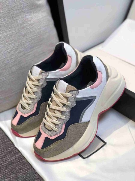 2023 casual shoes designer rhyton sneakers beige for women men trainers vintage luxury ladies fashion sport shoe eur size 35-46, Black
2023 casual shoes designer rhyton sneakers beige for women men trainers vintage luxury ladies fashion sport shoe eur size 35-46, Black