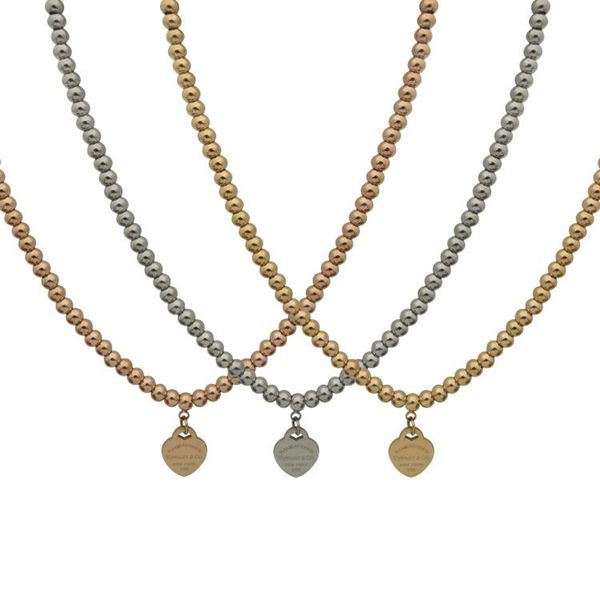 womens pendant necklaces peach heart ball chain necklace designer jewelry gold/silver/rose bead necklace complete brand as wedding christmas
womens pendant necklaces peach heart ball chain necklace designer jewelry gold/silver/rose bead necklace complete brand as wedding christmas