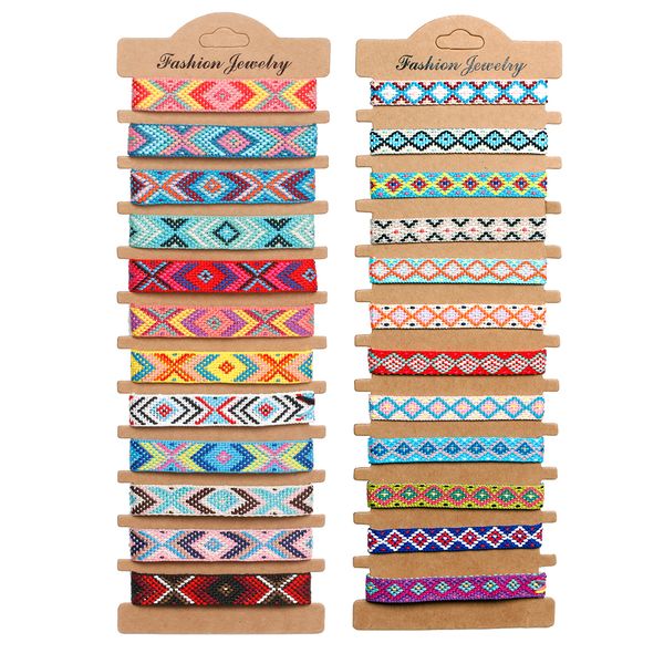 charm bracelets boho 12pcs multicolor embroidery string handwoven friendship bracelet women wholesale fashion handmade jewelry present 23021, Golden;silver
charm bracelets boho 12pcs multicolor embroidery string handwoven friendship bracelet women wholesale fashion handmade jewelry present 23021, Golden;silver