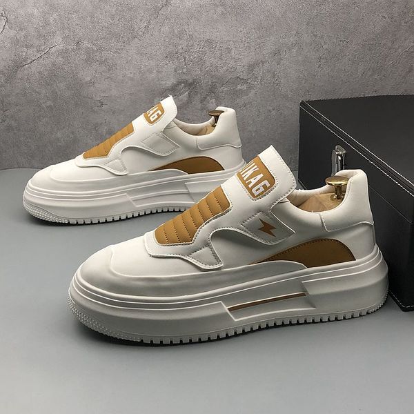 european style dress party wedding shoes fashion non-slip breathable sport casual sneakers round toe thick bottom business leisure walking l, Black
european style dress party wedding shoes fashion non-slip breathable sport casual sneakers round toe thick bottom business leisure walking l, Black