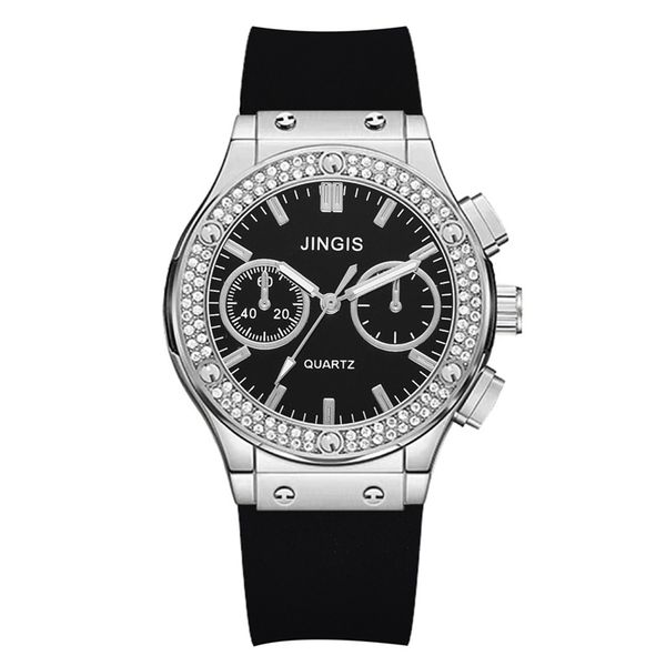 wristwatches fashion rubber women watches luxurious brand casual diamond female quartz wristwatches simple sport clocks relogio feminino 230, Slivery;brown
wristwatches fashion rubber women watches luxurious brand casual diamond female quartz wristwatches simple sport clocks relogio feminino 230, Slivery;brown