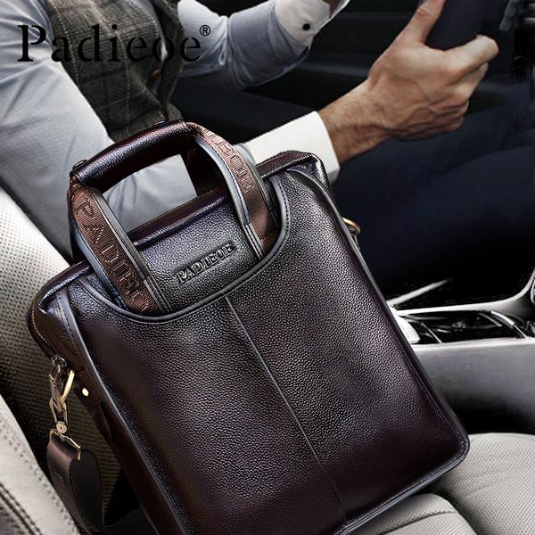 briefcases padieoe vintage men briefcase genuine leather messenger bags fashion male tote business bag shoulder 230215
briefcases padieoe vintage men briefcase genuine leather messenger bags fashion male tote business bag shoulder 230215