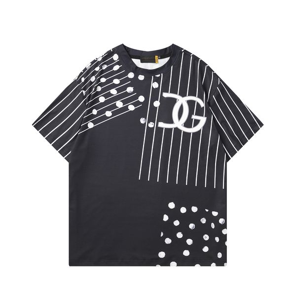 designer men's tee shirts black and white stripe digital print casual fashion letter cotton slim fit breathable street men's and w, White;black
designer men's tee shirts black and white stripe digital print casual fashion letter cotton slim fit breathable street men's and w, White;black