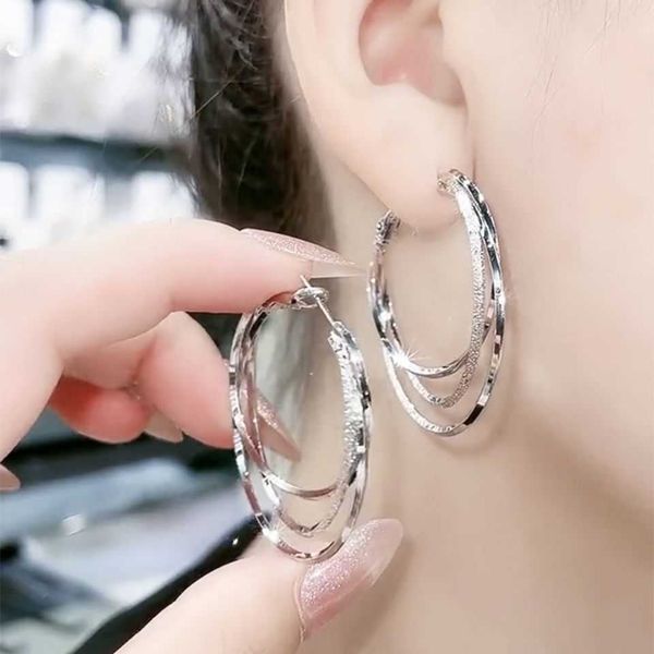 charm multi layer large 2023 new anti allergy ring earrings summer temperament goddess exaggerated earrings, Golden
charm multi layer large 2023 new anti allergy ring earrings summer temperament goddess exaggerated earrings, Golden