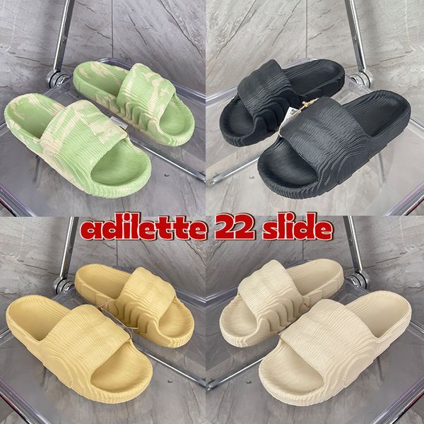 slippers with box adilette 22 slide designer sandals magic lime st desert sand black grey beach slipper men women shoes flat fashion summer
slippers with box adilette 22 slide designer sandals magic lime st desert sand black grey beach slipper men women shoes flat fashion summer