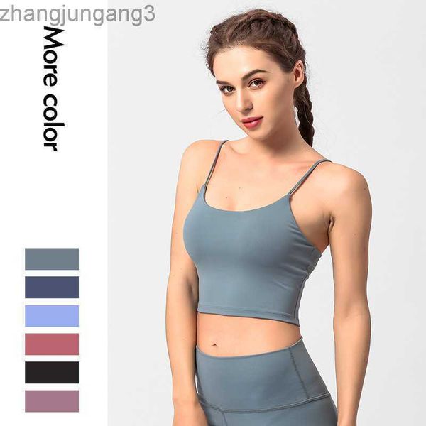designer brand tank new sports bra thin shoulder strap yoga women's suspender beautiful back running fitness bra lululemens women, White
designer brand tank new sports bra thin shoulder strap yoga women's suspender beautiful back running fitness bra lululemens women, White