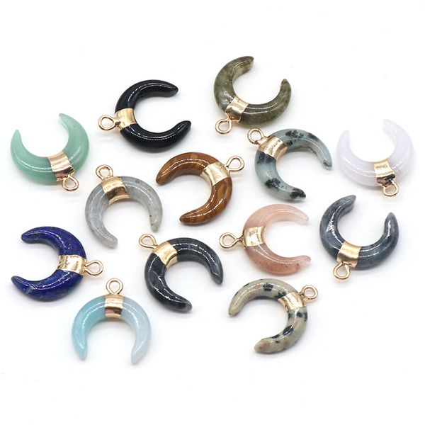 natural crystal stone crescent moon charms lazuli labradorite rose quartzpendant for women necklace jewelry, Bronze;silver
natural crystal stone crescent moon charms lazuli labradorite rose quartzpendant for women necklace jewelry, Bronze;silver