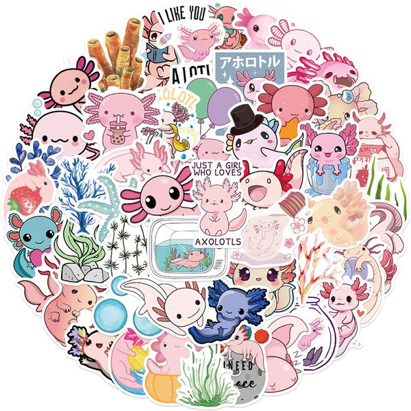 50pcs funny axolotl stickers cute cartoon animal graffiti kids toy skateboard car motorcycle bicycle sticker decals wholesale
50pcs funny axolotl stickers cute cartoon animal graffiti kids toy skateboard car motorcycle bicycle sticker decals wholesale