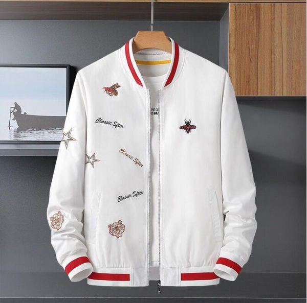 new mens designer jacket sport windbreaker long sleeve zipper pocket man casual hoodie coat plaid jackets, Black;brown
new mens designer jacket sport windbreaker long sleeve zipper pocket man casual hoodie coat plaid jackets, Black;brown