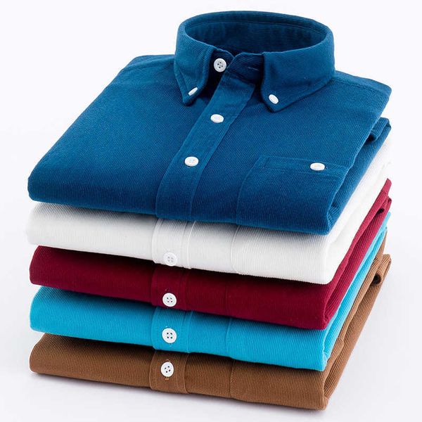 2023 new business casual shirts men's corduroy long sleeve shirt male brand good quality blue red office shirts clothes, White;black
2023 new business casual shirts men's corduroy long sleeve shirt male brand good quality blue red office shirts clothes, White;black