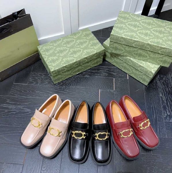 2023 spring g metal buckle loafers platform dress shoes british style interlocking g platform increased thick bottom designer casual shoe wo, Black
2023 spring g metal buckle loafers platform dress shoes british style interlocking g platform increased thick bottom designer casual shoe wo, Black