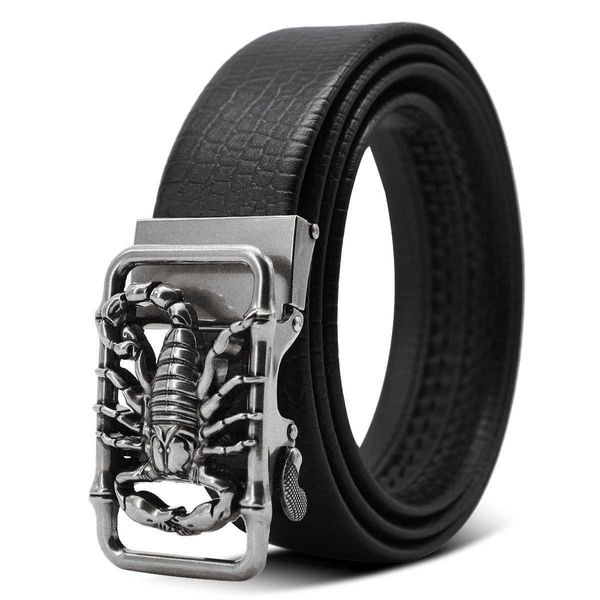 belts metal scorpion shape 3d buckle belts men leather luxury brand automatic buckle punk belt male quality designer belt animal 2023 j23021, Black;brown
belts metal scorpion shape 3d buckle belts men leather luxury brand automatic buckle punk belt male quality designer belt animal 2023 j23021, Black;brown