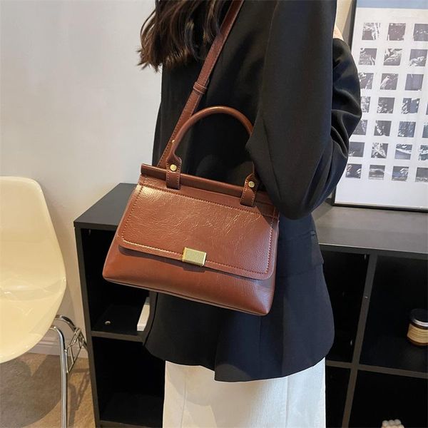 shoulder bags bag women fashion autumn winter one crossbody luxury quality handheld small square
