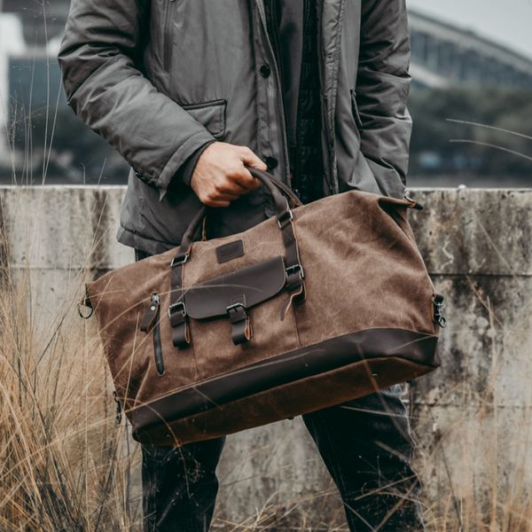 duffel bags fashion vintage casual men travel male outdoor large capacity canvas handbags duffle weekender man 230216
duffel bags fashion vintage casual men travel male outdoor large capacity canvas handbags duffle weekender man 230216