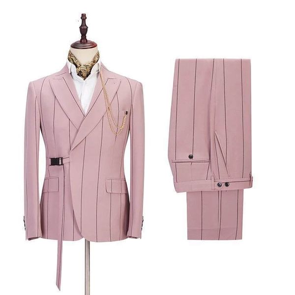 men's suits blazers costume homme fashion wide stripe wedding men suits with belt party prom slim fit tuxedo groom terno masculino blaz, White;black
men's suits blazers costume homme fashion wide stripe wedding men suits with belt party prom slim fit tuxedo groom terno masculino blaz, White;black