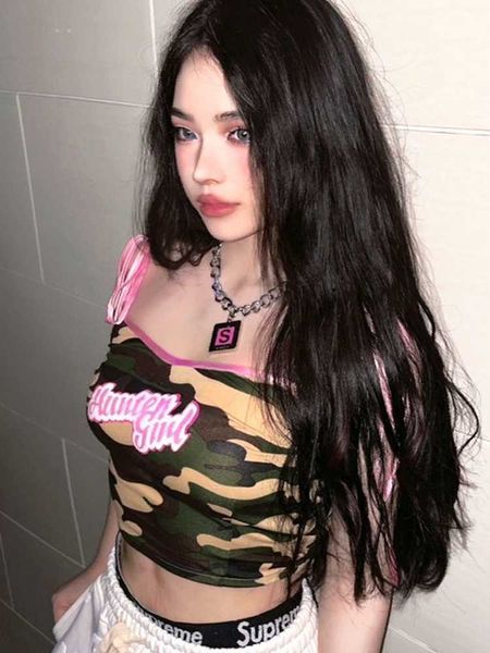 women's tanks camis retro camouflage print tank women sleeveless fairy grunge y2k vintage aesthetic summer korean spaghetti strap j2302, White
women's tanks camis retro camouflage print tank women sleeveless fairy grunge y2k vintage aesthetic summer korean spaghetti strap j2302, White
