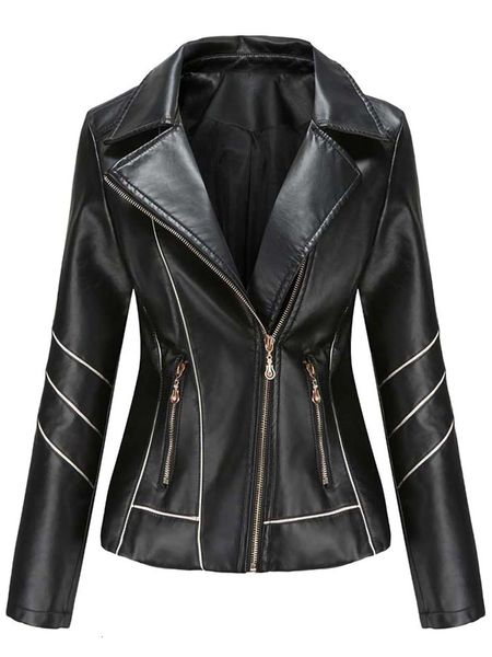 womens leather faux leather autumn winter black faux leather jackets women long sleeve plus size zipper basic coat turndown collar motor bik
womens leather faux leather autumn winter black faux leather jackets women long sleeve plus size zipper basic coat turndown collar motor bik