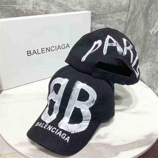paris printed b double baseball cap graffiti hand-painted letters lovers fashion casual versatile cap optimal, Blue;gray
paris printed b double baseball cap graffiti hand-painted letters lovers fashion casual versatile cap optimal, Blue;gray