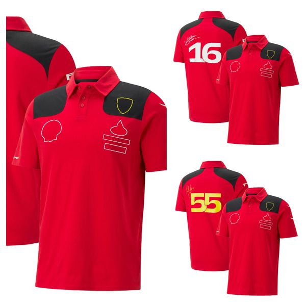 2023 new team edition f1 racing dress red racer polo shirt short-sleeved summer t-shirt customization for men and women
2023 new team edition f1 racing dress red racer polo shirt short-sleeved summer t-shirt customization for men and women