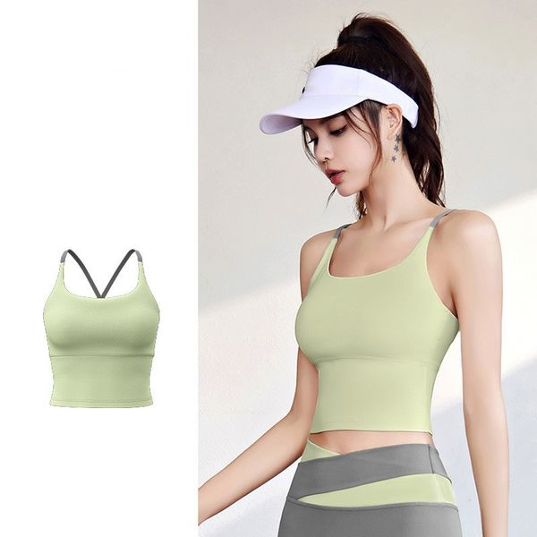 yoga sports underwear women's new high-elastic nude bra, skin-friendly yoga vest, spring and autumn sports fitness vest 01
yoga sports underwear women's new high-elastic nude bra, skin-friendly yoga vest, spring and autumn sports fitness vest 01