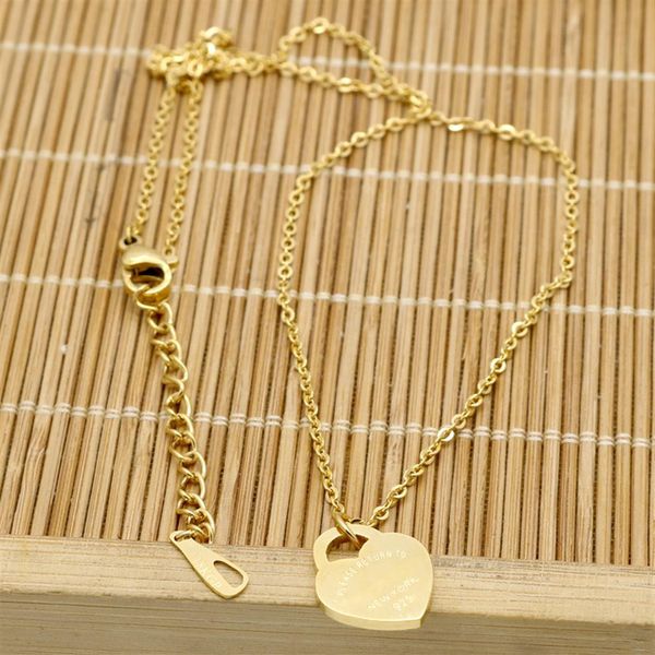 designer necklace new brand heart love necklaces titanium 18k gold plate stainless steel accessories for women jewelry gift girlfriend337n, Silver
designer necklace new brand heart love necklaces titanium 18k gold plate stainless steel accessories for women jewelry gift girlfriend337n, Silver