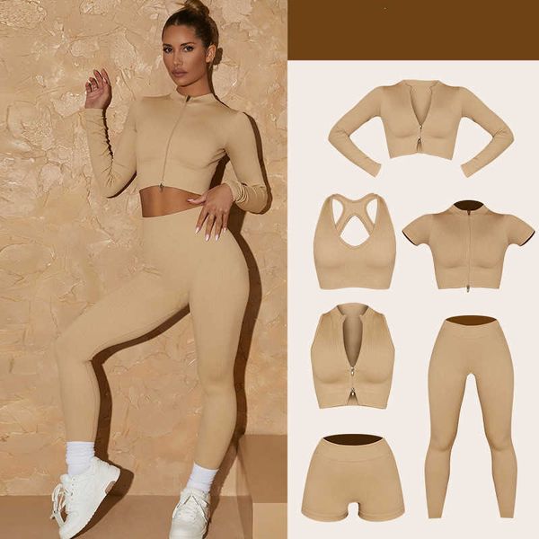 nxy yoga outfits seamless sport set women workout zip two piece 2pcs crop shirt leggings outfit fitness wear female suit clothing 220523, White
nxy yoga outfits seamless sport set women workout zip two piece 2pcs crop shirt leggings outfit fitness wear female suit clothing 220523, White