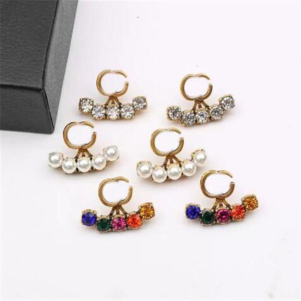 shiny colorful diamond stud earring pearl letter earrings women designer earrings brand charm earring rhinestone korean charm studs, Golden;silver
shiny colorful diamond stud earring pearl letter earrings women designer earrings brand charm earring rhinestone korean charm studs, Golden;silver
