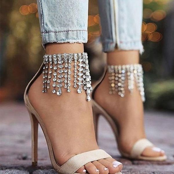 anklets stonefans bohomian irregular tassel for women charm barefoot high heel layered crystal foot jewelry 230216, Red;blue
anklets stonefans bohomian irregular tassel for women charm barefoot high heel layered crystal foot jewelry 230216, Red;blue