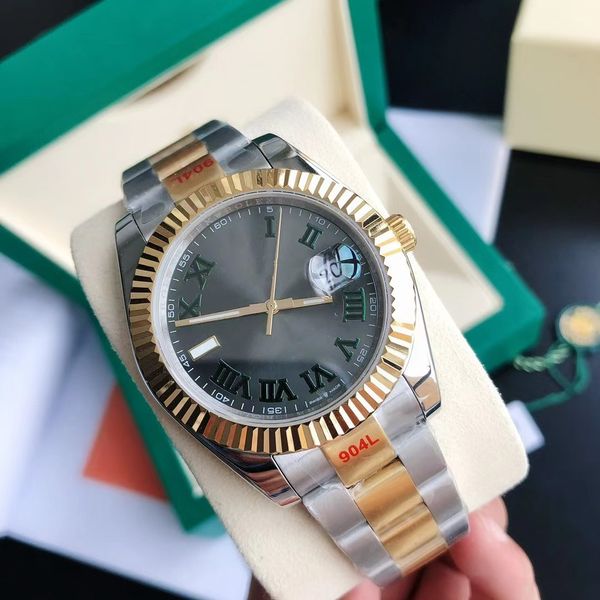 women's men's watch size 41mm36mm31mm men's automatic watch mechanical sapphire mirror luxury watch enthusiast watch diary se, Slivery;golden
women's men's watch size 41mm36mm31mm men's automatic watch mechanical sapphire mirror luxury watch enthusiast watch diary se, Slivery;golden