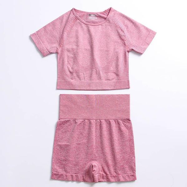 women yoga outfits breathable short-sleeved shorts suit designer summer quick-dry gym exercise sports clothes pure color
women yoga outfits breathable short-sleeved shorts suit designer summer quick-dry gym exercise sports clothes pure color