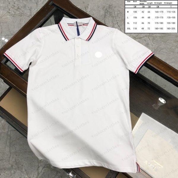 new mens stylist polo shirts luxury brand mens designer polo t shirt summer fashion breathable short-sleeved lapel casual xl84, White;black
new mens stylist polo shirts luxury brand mens designer polo t shirt summer fashion breathable short-sleeved lapel casual xl84, White;black