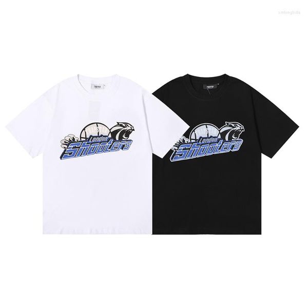 t shirts trapstar basketball london shooter t-shirt, White;black
