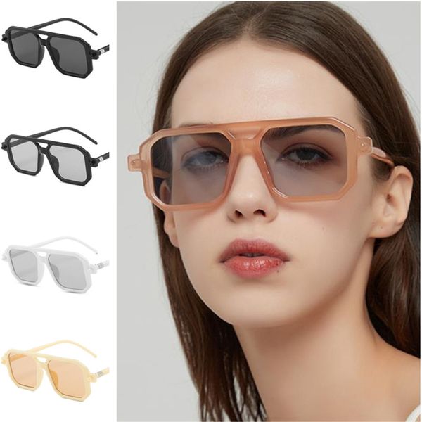 new sunglasses fashion sun glasses polygon anti-uv spectacles double beam eyeglasses personality temples ornamental, White;black
new sunglasses fashion sun glasses polygon anti-uv spectacles double beam eyeglasses personality temples ornamental, White;black