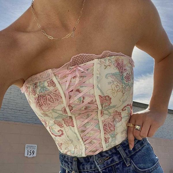 women's tanks camis y2k pink laceup corset sleevless off shoulder strapless tube women 90s vintage printed crop vest aesthetic clothes, White
women's tanks camis y2k pink laceup corset sleevless off shoulder strapless tube women 90s vintage printed crop vest aesthetic clothes, White
